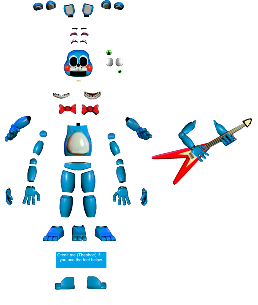 Broken FNaF 1 animatronics(Remake) by Fnaf-fan201 on DeviantArt