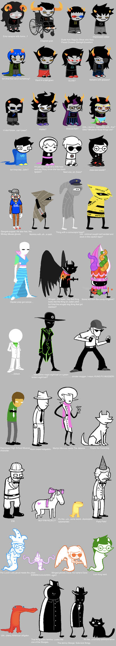 Homestuck according to MikiFelton