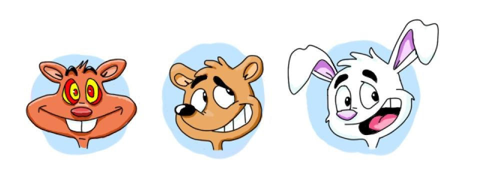 Gregory Rabbit and Friends by CheesyBear on DeviantArt