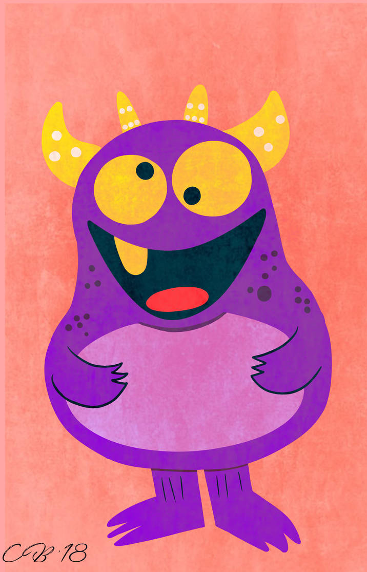 Happy Spring Monster The Happy Monster by CheesyBear on DeviantArt