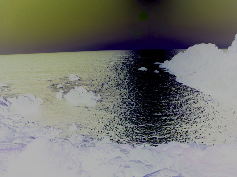 Inverted Color Sunset Reverse Color sea sunset by khalen-green on DeviantArt