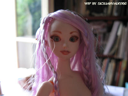 WIP: Obitsu doll pixie ears