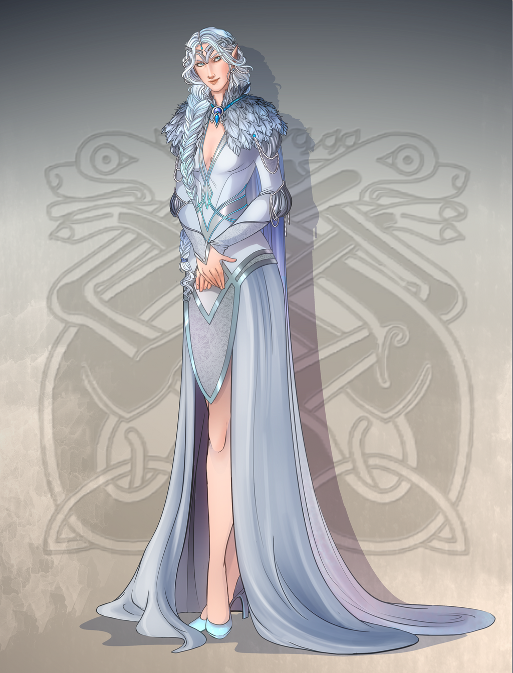 Comm: Elven queen by SicilianValkyrie