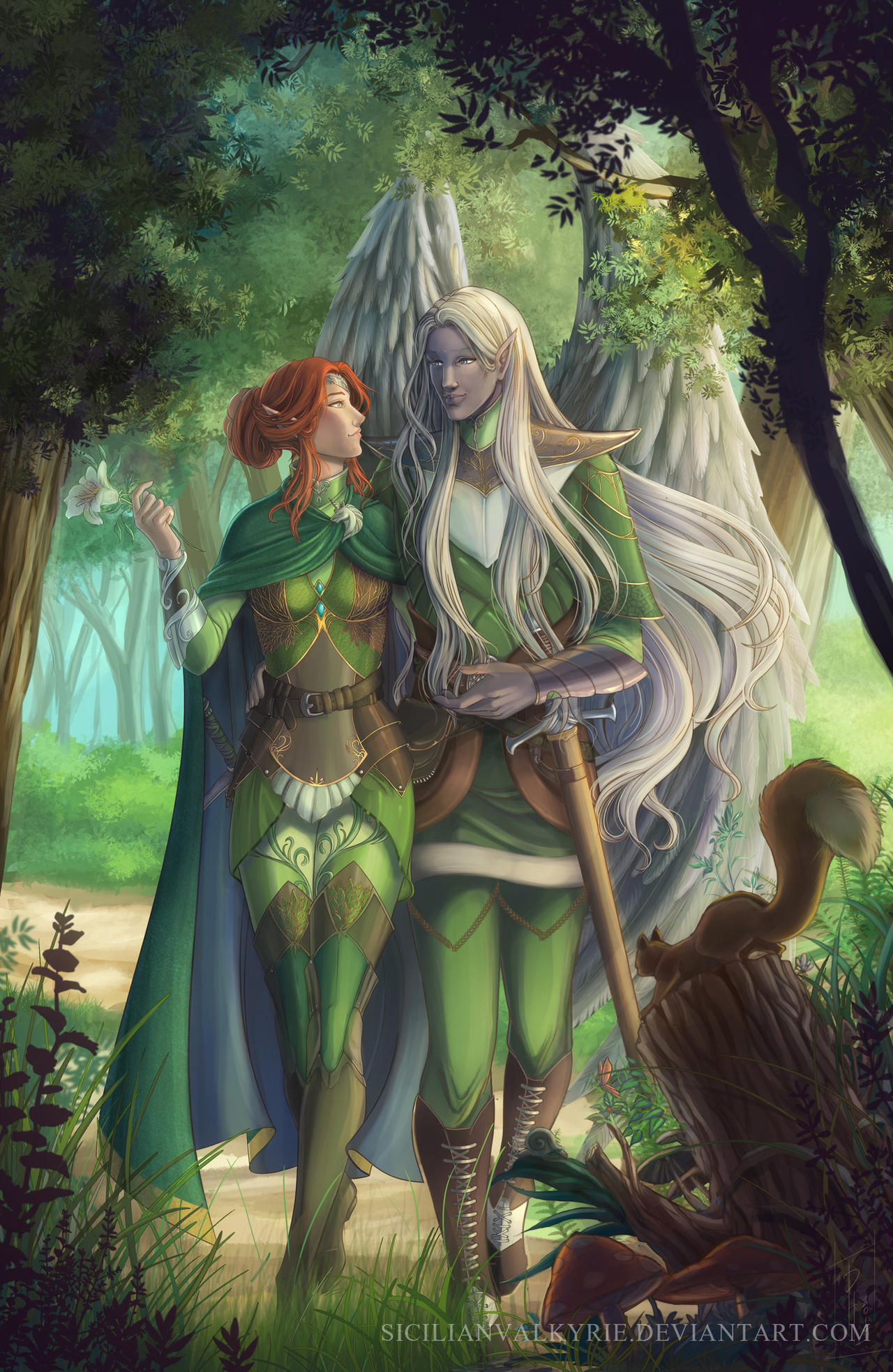 Comm: Mielikki and Loralon