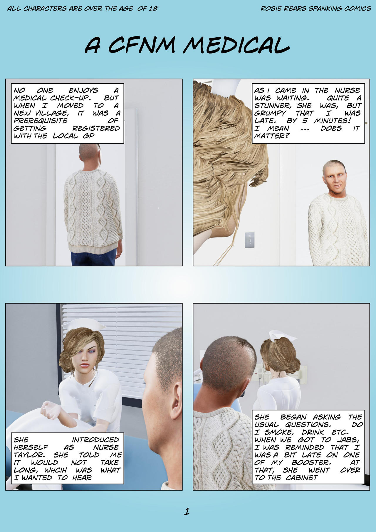CFNM Medical Page 1 By RosieSpankings On DeviantArt cfnm-medical-page-1-by-rosiespankings-on-deviantart