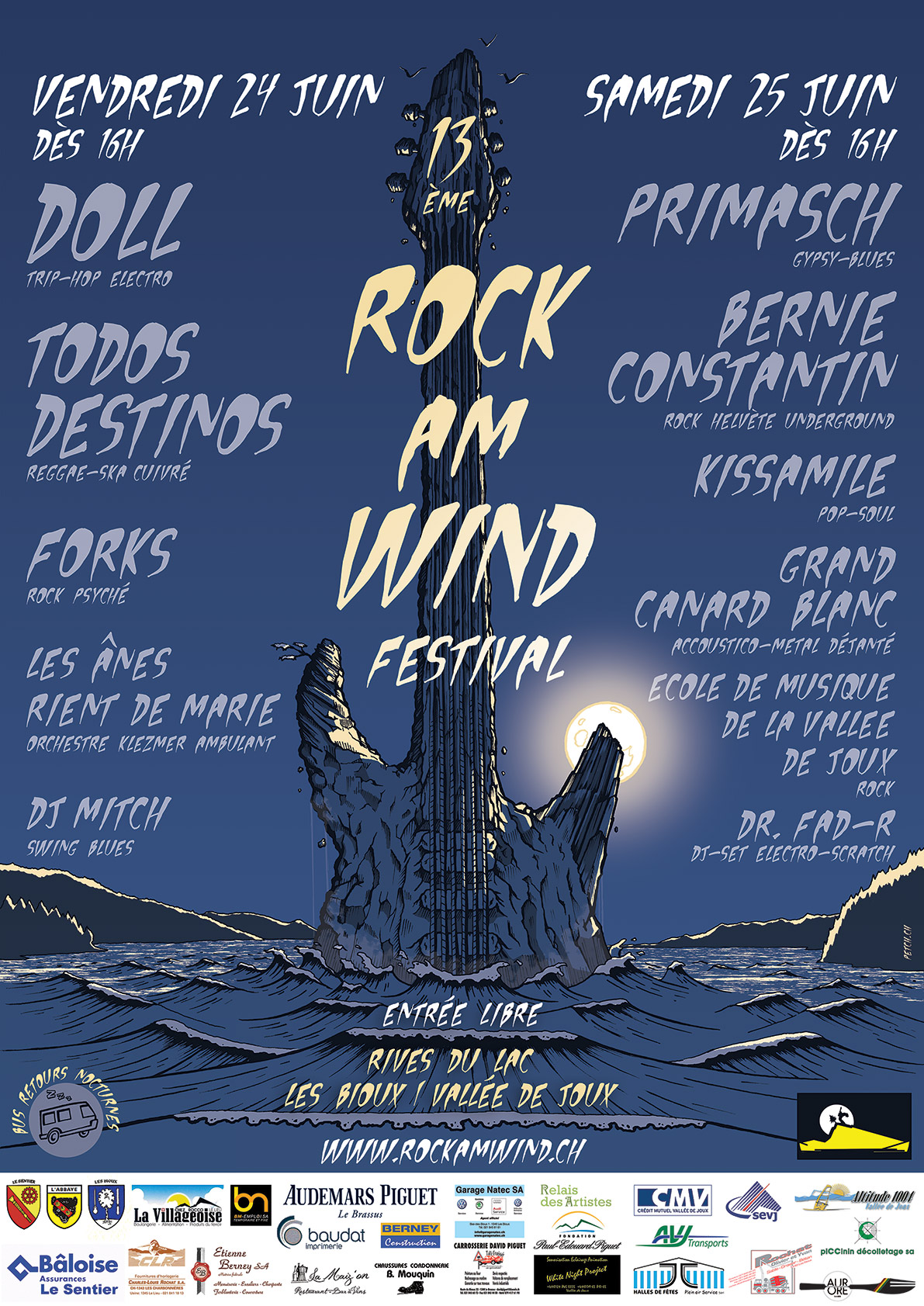 Poster Rock Am Wind