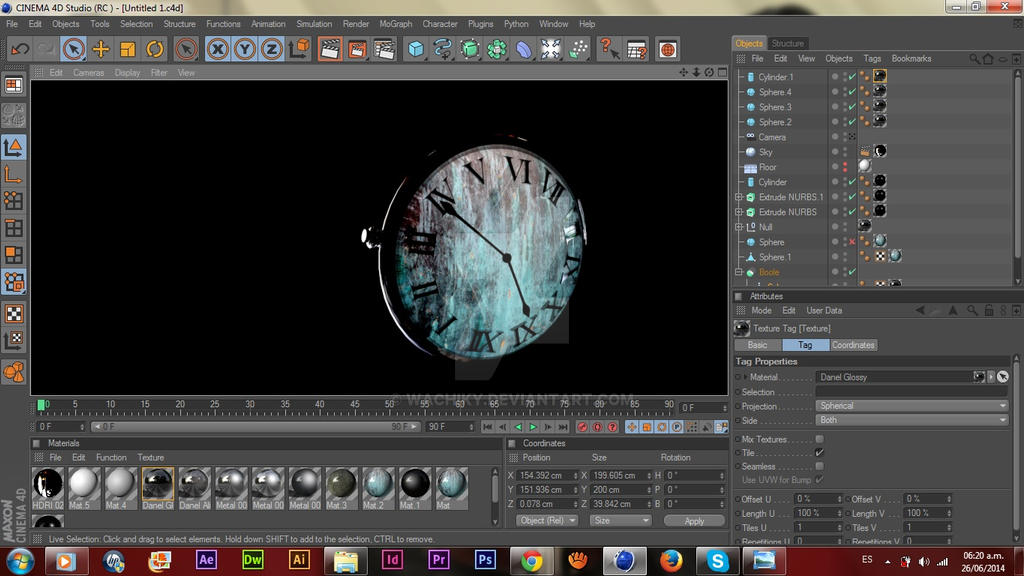 4d Design Clock reloj 4D.1 by Wachiky on DeviantArt