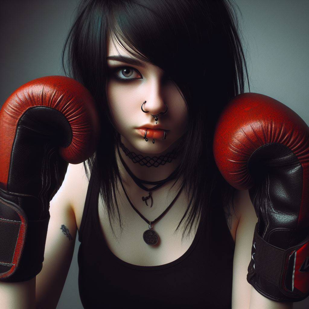 Goth Ufc Tough kickboxing goth by AstoriaDreaming on DeviantArt