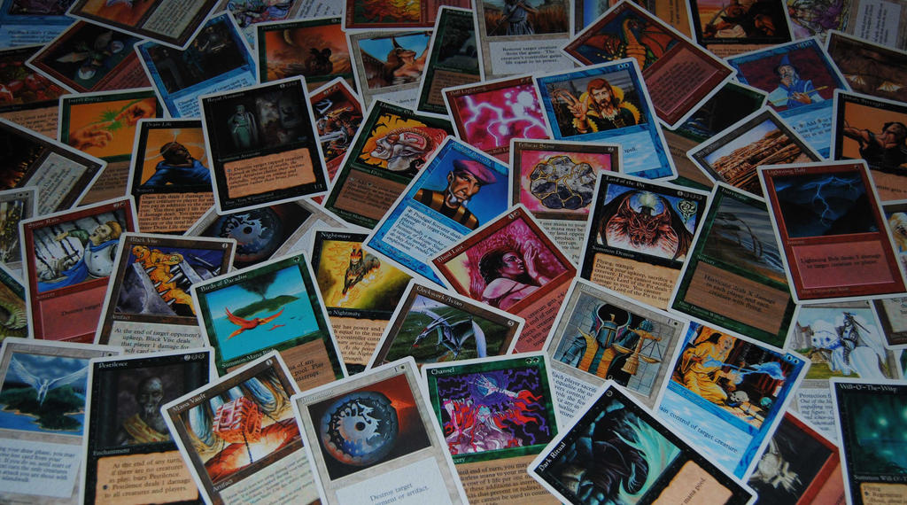 Magic the Gathering: Fourth Edition Set by agentpalmer