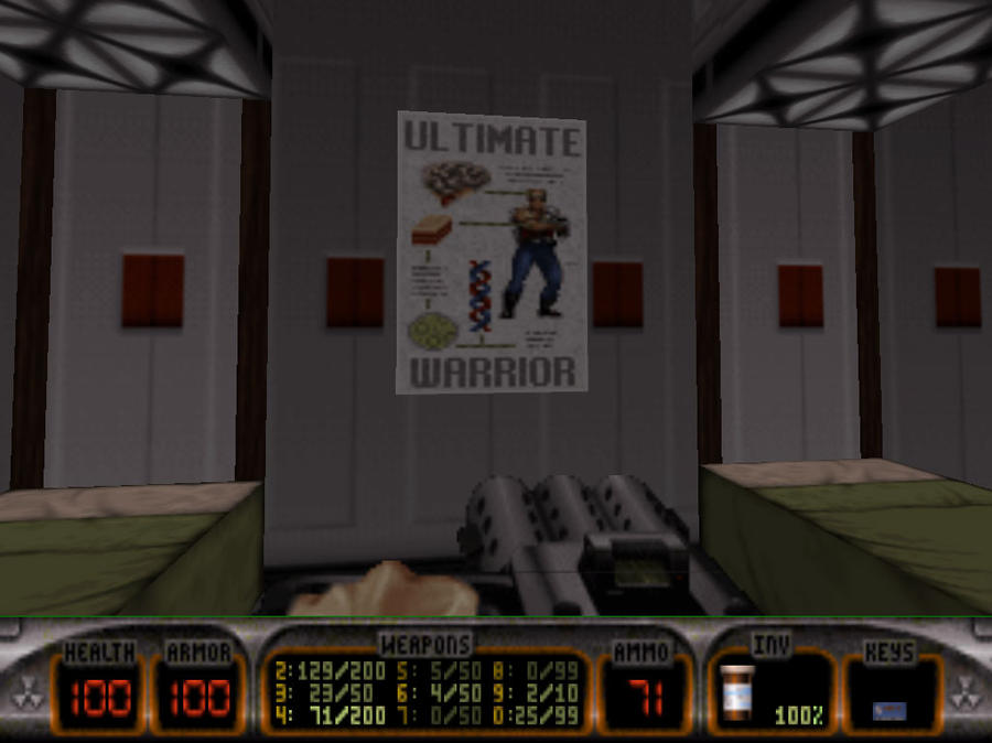 Duke Nukem is the Ultimate Warrior - Duke Nukem 3D by agentpalmer