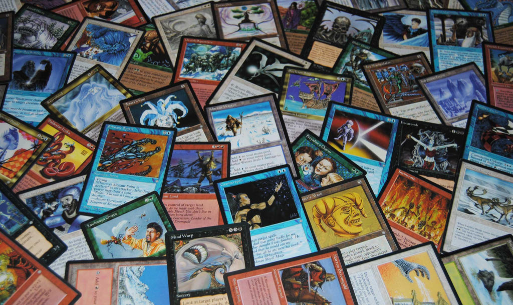 Magic the Gathering: Ice Age Expansion Set by agentpalmer