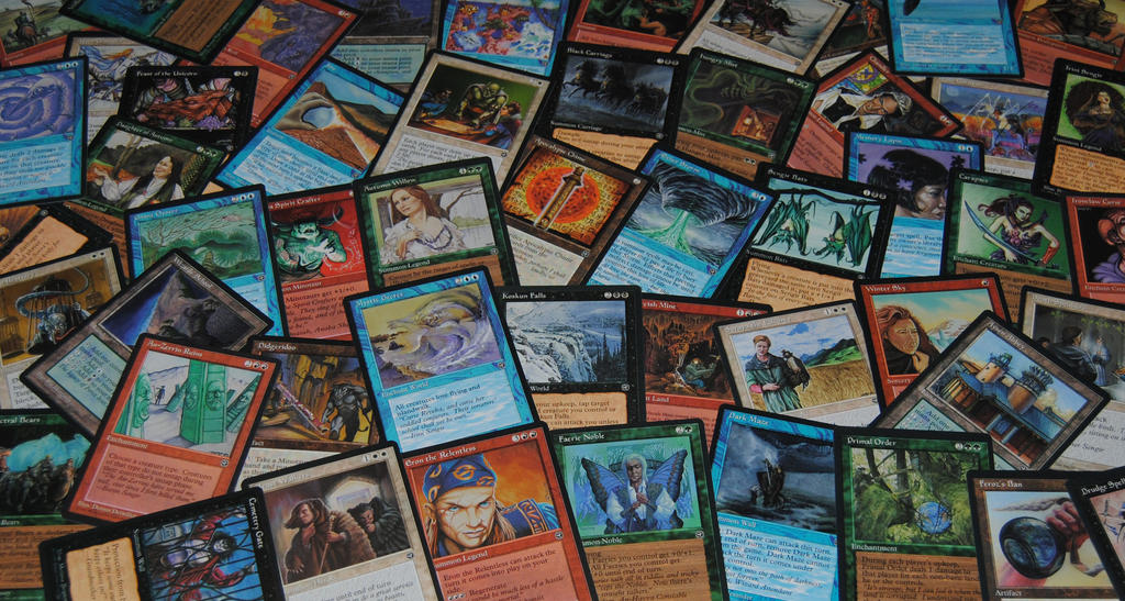 Magic: The Gathering Homelands Expansion Set by agentpalmer