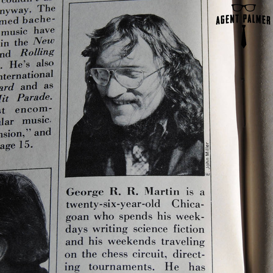 George R. R. Martin from 1975 Gallery Magazine by agentpalmer
