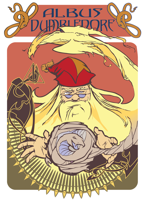 Albus Dumbledore - Colored