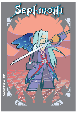 KH2-Sephiroth- badge art