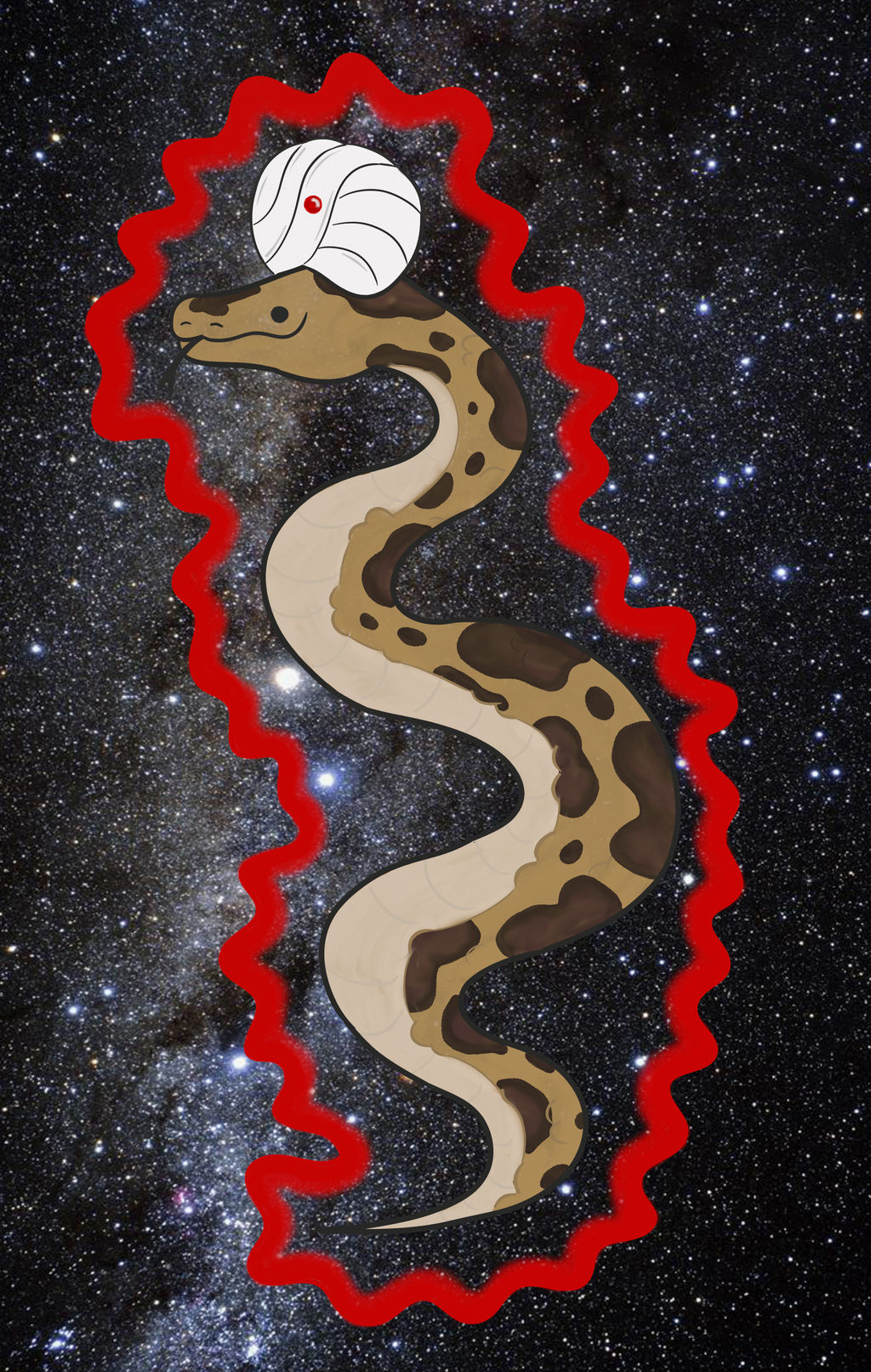 The Great Space Snake by LukeBlizz on DeviantArt