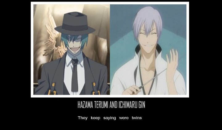 Hazama and Gin