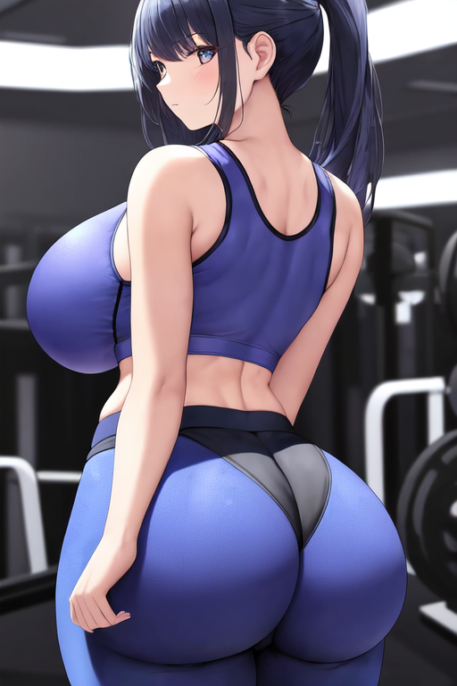 Anime Girl Wearing Spandex With A Big Butt By Frogfish2008 On DeviantArt anime-girl-wearing-spandex-with-a-big-butt-by-frogfish2008-on-deviantart