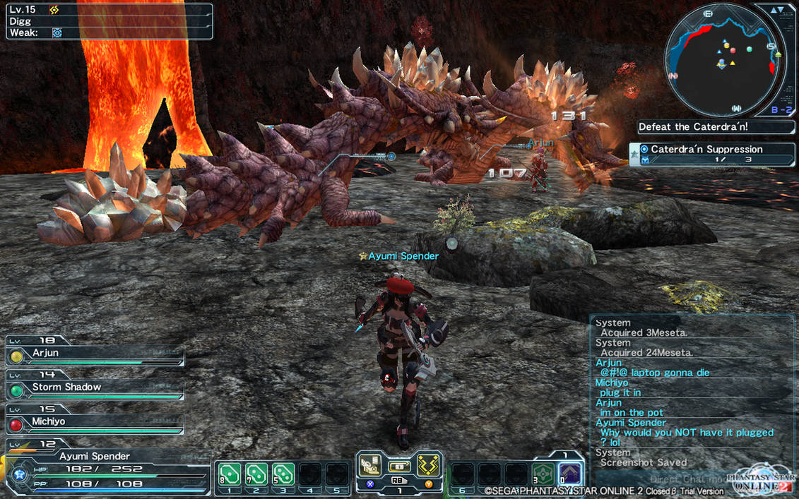 Mi Pso2 PSO2 CBT Day 7 17 by AyumiSpender on DeviantArt