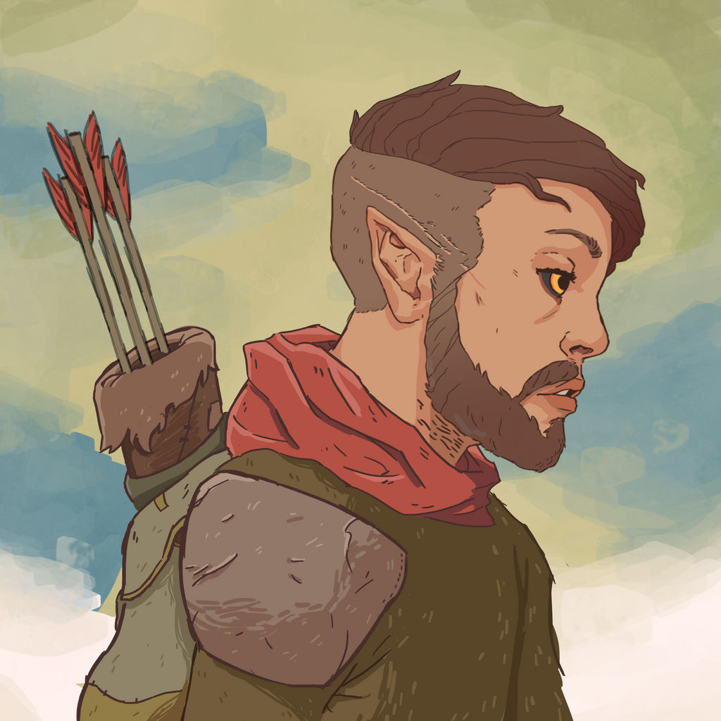 Half-elf Ranger by Swan--Ronson on DeviantArt