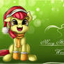 Applebloom wishes you a Merry Hearth's Warming Eve