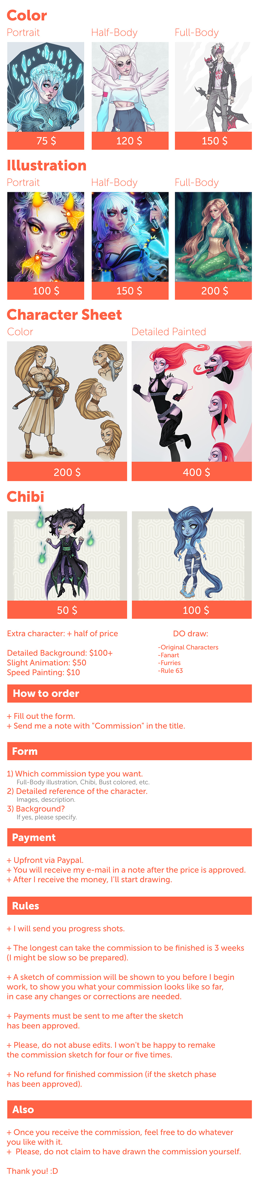 Commission Info - CLOSED