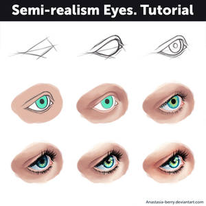 Semi-realism eyes - Tutorial #2