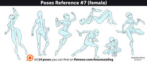 Poses Reference #7 (female)