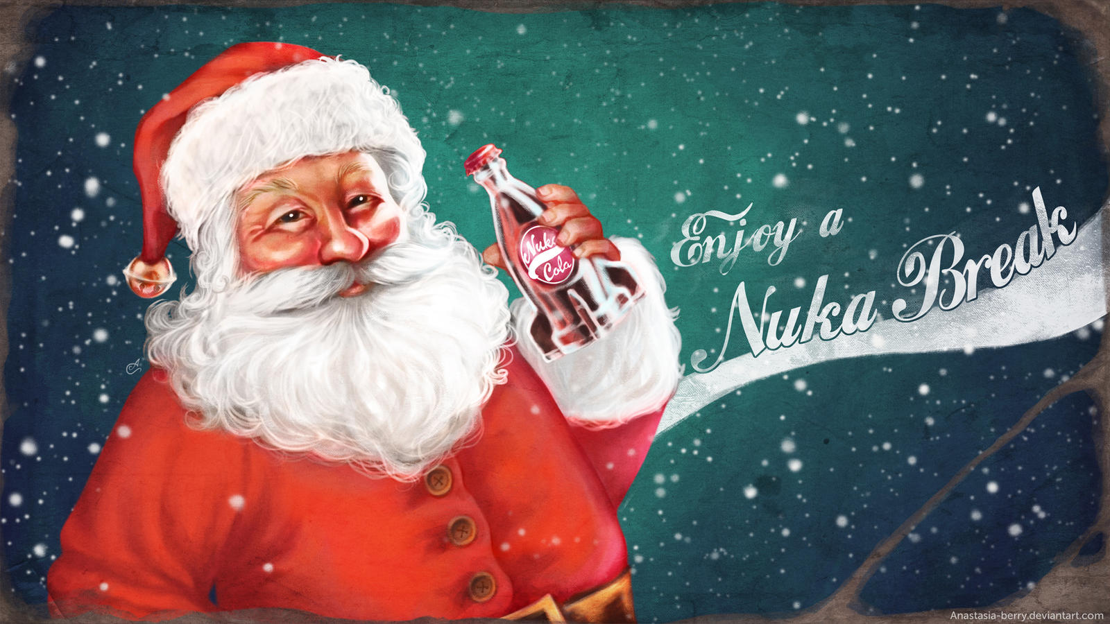 Nuka Santa - wallpaper