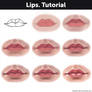 Lips. Tutorial