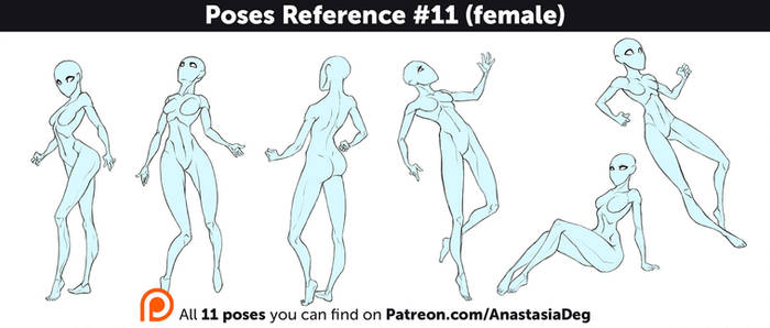 Poses Reference #11 (female)