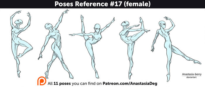 Poses Reference #17 (female)