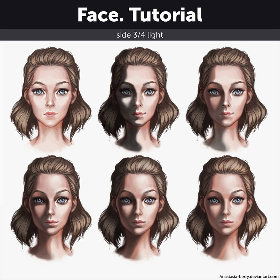 Face. Tutorial by Anastasia-berry on DeviantArt