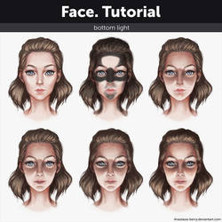 Face. Tutorial - Bottom light