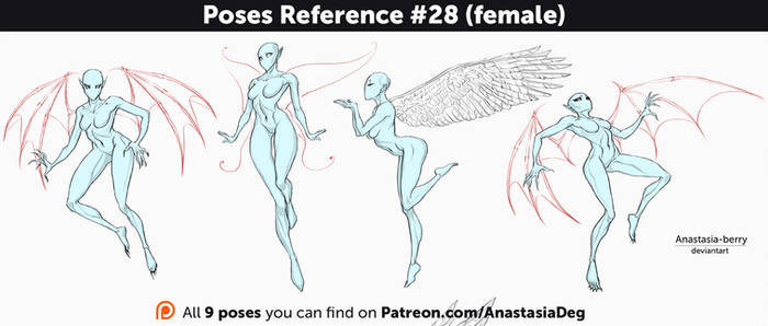 Poses Reference #28 (female)