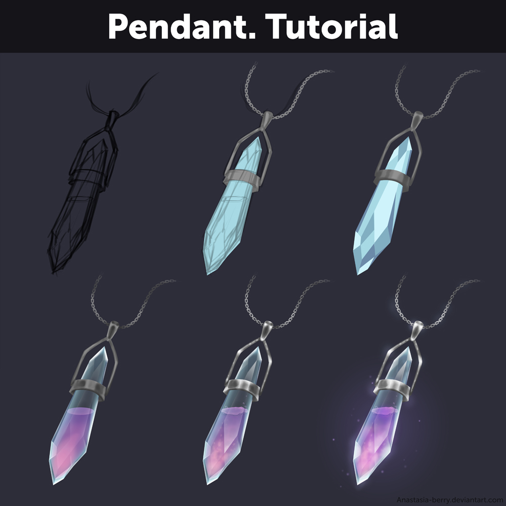 Crystal. Tutorial by Anastasia-berry on DeviantArt