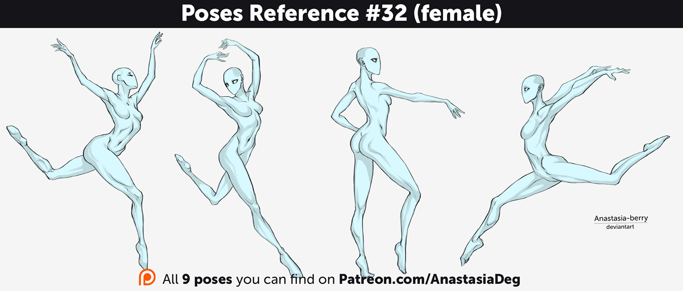 Poses Reference #32 (female)