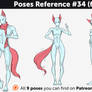 Poses Reference #34 (female + male)