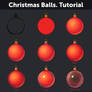 Christmas Balls. Tutorial