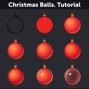 Christmas Balls. Tutorial