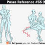 Poses Reference #35 (female + male)