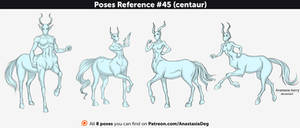 Poses Reference #45 (centaur)