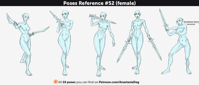 Poses Reference #52 (female)