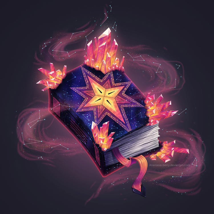 Commission - Magic Book by Anastasia-berry on DeviantArt