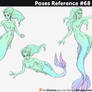 Poses Reference #68 (mermaid)