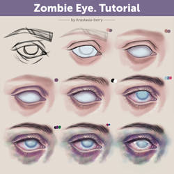 Zombie Eye. Tutorial
