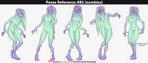 Poses Reference #81 (zombies)