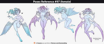 Poses Reference #97 (female)