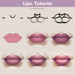 Lips. Tutorial