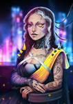 Mona Lisa 2077 by Anastasia-berry